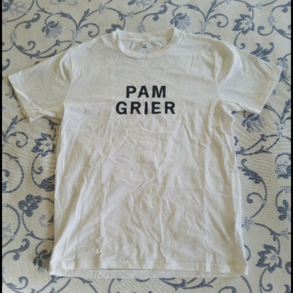 Pam Grier Girls on Tops White t-shirt